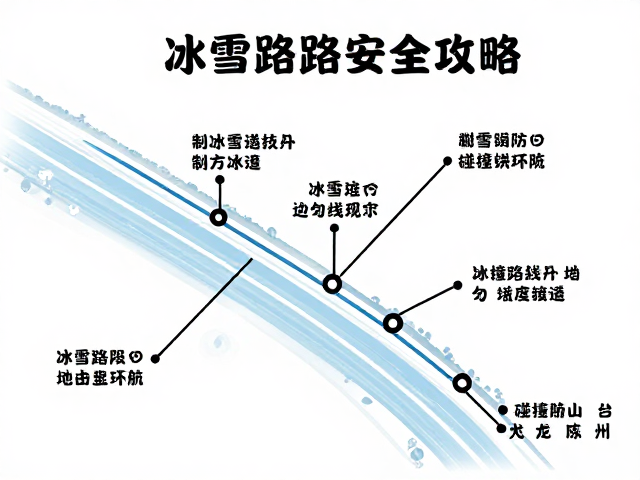 冰雪路段安全攻略:制动技巧与碰撞预防