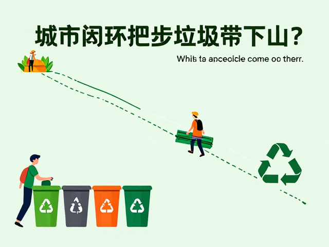 下山后的闭环:分类回收与社区参与