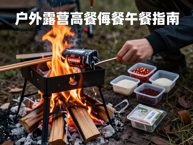 柴火与口粮搭配的高效用餐流程
