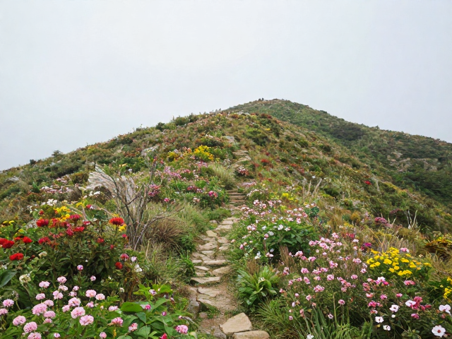 季节性花卉景观特征