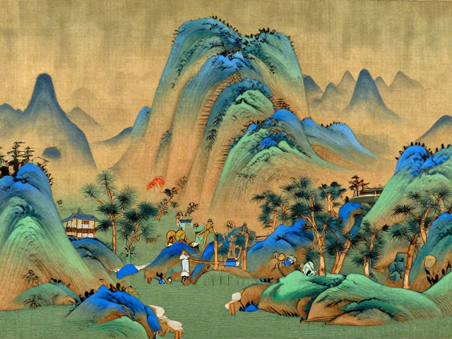 山水风景题材的色彩美学与视觉呈现