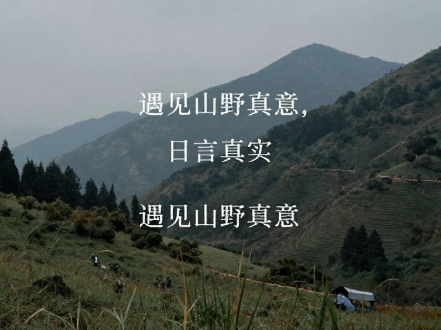 山野之间,诗句不再是文字而是眼前的实景