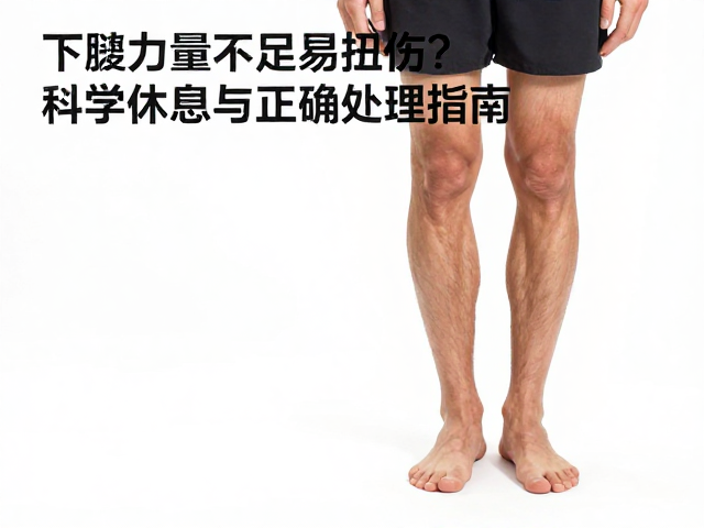 下肢力量不足易扭伤？科学休息与正确处理指南