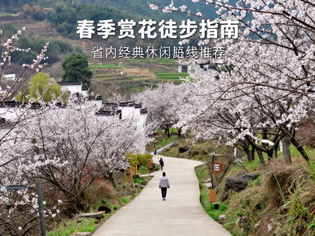 皖南丘陵的花径漫步:婺源与歙县连线