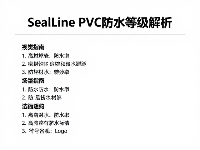 选购指南中的关键参数考量