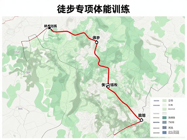 路线规划中的地形分析与体能匹配