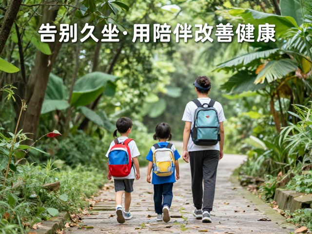 亲子徒步研学，告别久坐，用陪伴改善健康