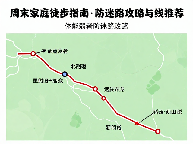 适合家庭的低难度路线推荐与实地参考