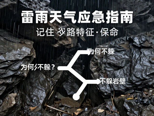 雷雨天气下的岩壁陷阱与地质风险