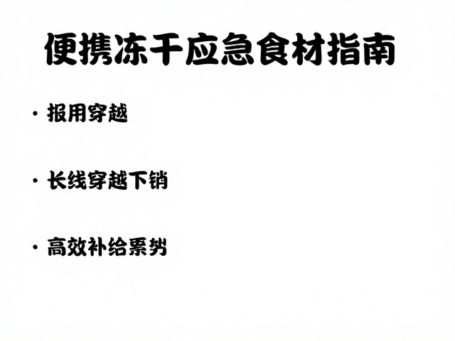 轻量化装备与清洁场景应对