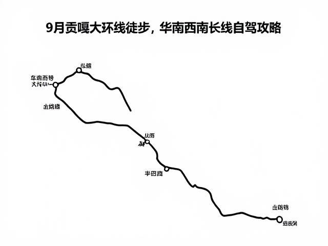 徒步路线详解与关键打卡点