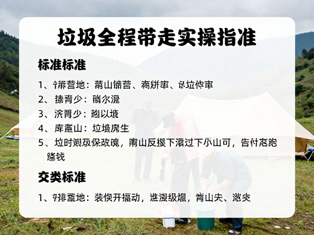 营地清理与分类标准