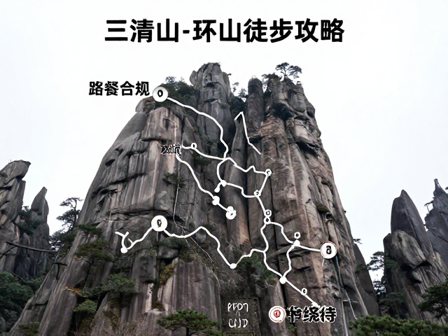 三清山环山徒步的核心路线与海拔逻辑