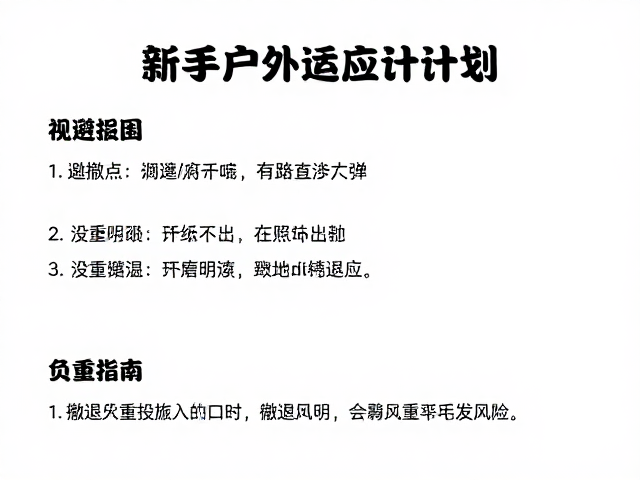 科学设置撤退点以应对突发风险