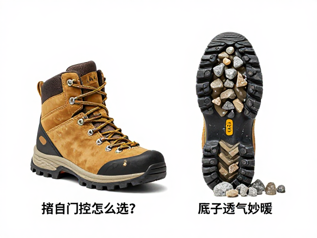 鞋底沟槽设计与碎石清理的实用技巧