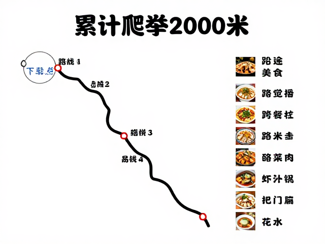 沿途美食餐饮点推荐与补给策略