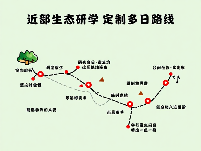 近郊生态研学徒步线的场景构建与核心价值