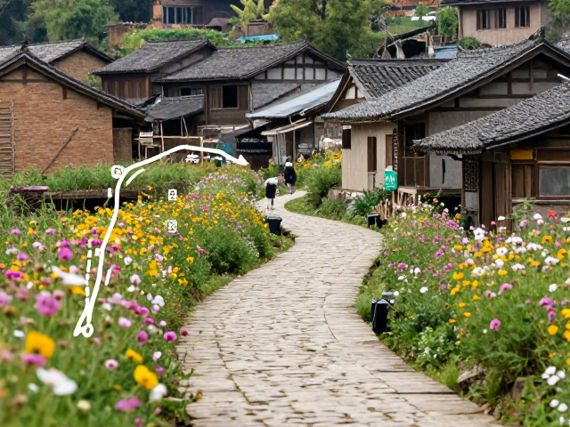 古村古道花海徒步路线解析
