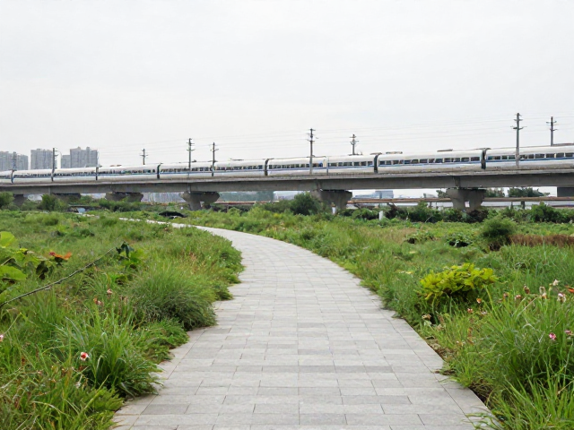 城市边缘的静谧绿肺