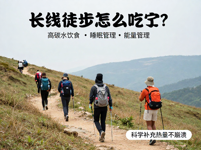 高碳水饮食:构建徒步的能量基石