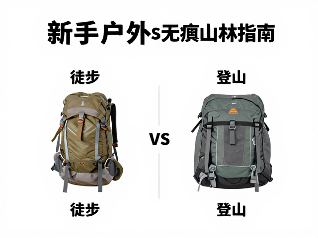 徒步与登山:场景逻辑与装备差异解析