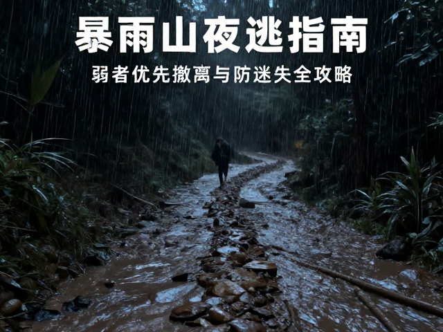 夜间撤离的路径选择与防迷失策略