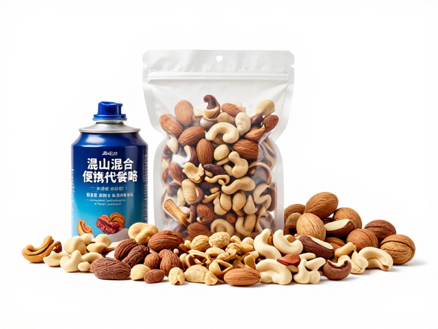 坚果混合便携代餐包的核心成分与营养密度