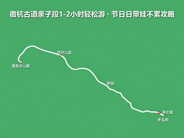 徽杭古道亲子段1-2小时轻松游，节假日带娃不累攻略