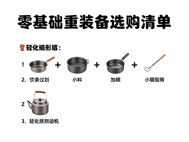饮食规划与轻量化炊具