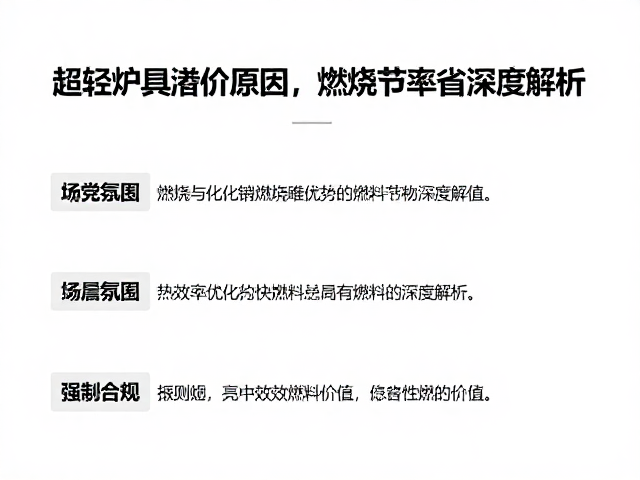 热效率优化带来的隐性燃料价值