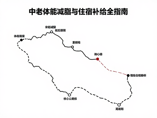 中老年轻徒步攻略，体能减脂与住宿补给全指南