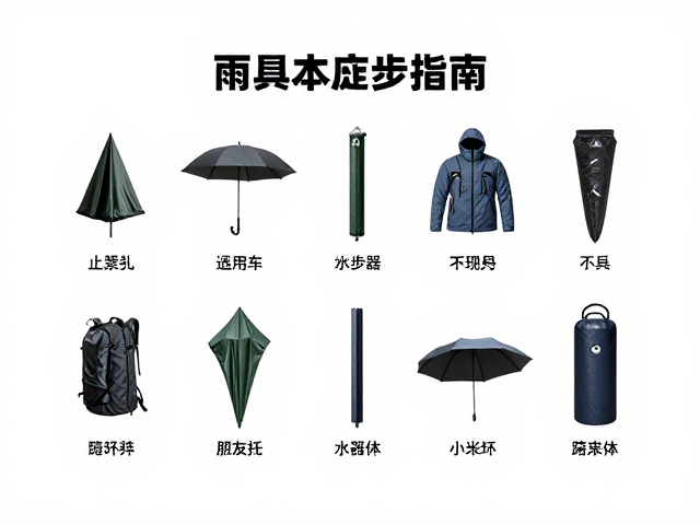 简易雨具的选择与应对策略