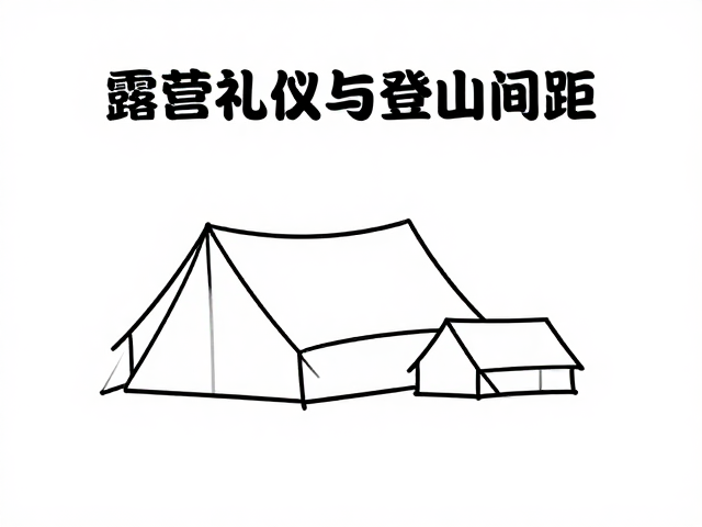 露营礼仪与登山间距，行程复盘优化你的户外体验