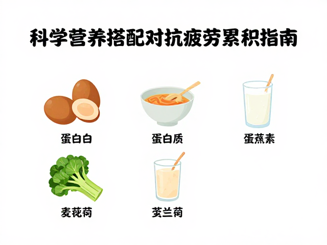 蛋白质与微量营养素在抗疲劳中的协同作用