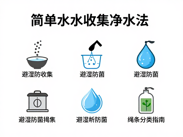 简易水源收集净化法