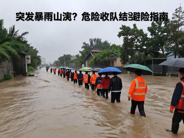 危险路段结组避险技术