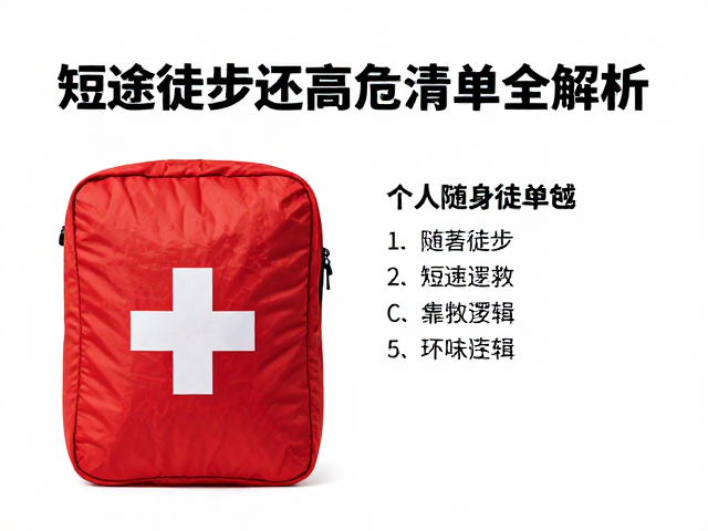 场景决定配置:短途徒步与无人区穿越的急救逻辑差异