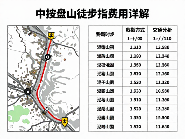 交通方式分析与费用明细
