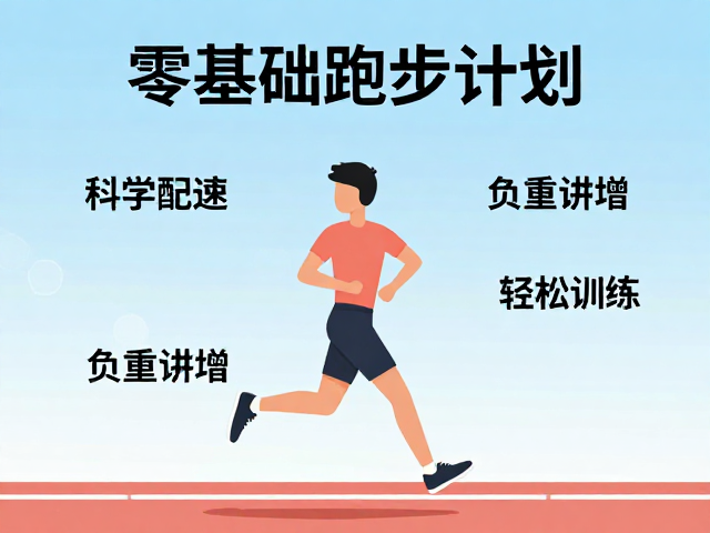 零基础跑步计划,科学配速与负重递增,轻松入门训练