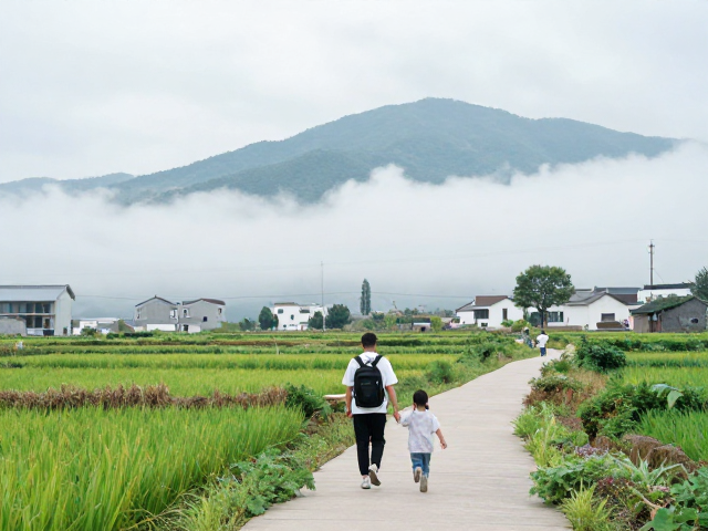 沿途田园风光与乡村体验