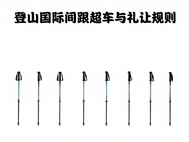 登山杖间距与礼让规则，无痕山野超车安全指南