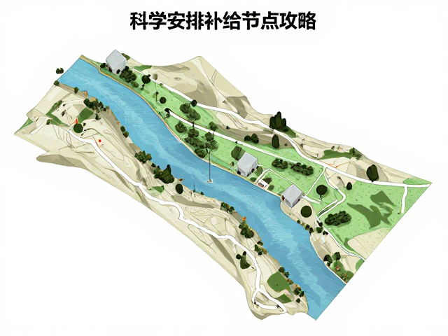 基于地形阻力计算的补给节点选址逻辑