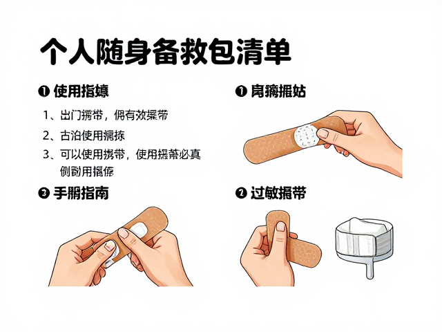 自粘绷带用法与固定技巧