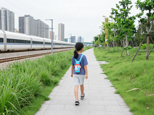 高铁旁城市公园徒步线，儿童水壶必备与亲子路线推荐