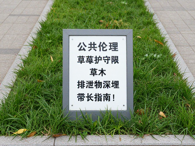 公共步道伦理，草木保护守则与排泄物深埋带走指南