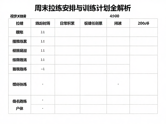 科学周计划:从日常积累到极限模拟