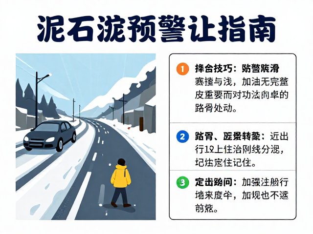 冰雪路面驾驶与行走防滑要点