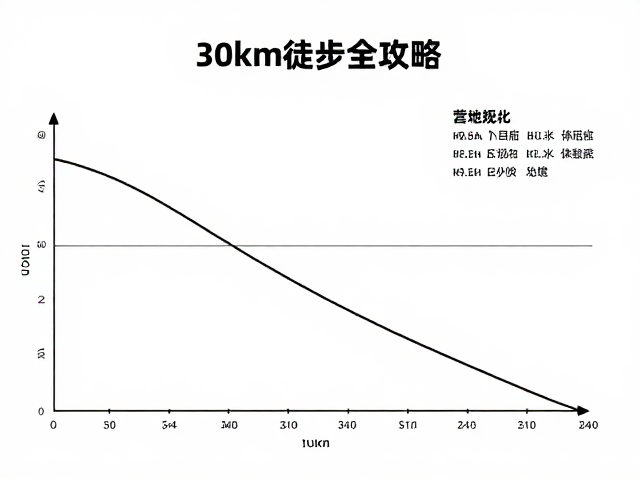 30km徒步全攻略,坡度变化、营地规定与详细参数数据解析