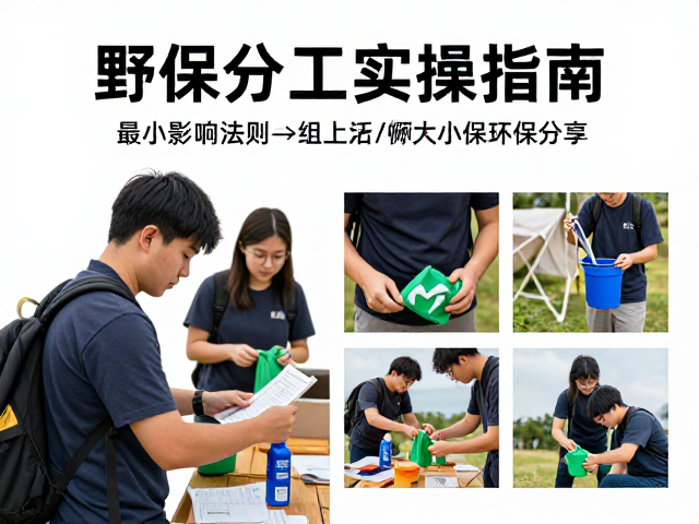 行前规划与物资准备中的环保实操