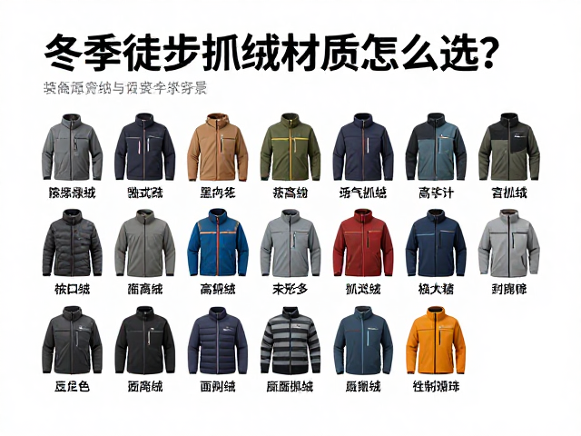 主流抓绒分类与场景适配逻辑